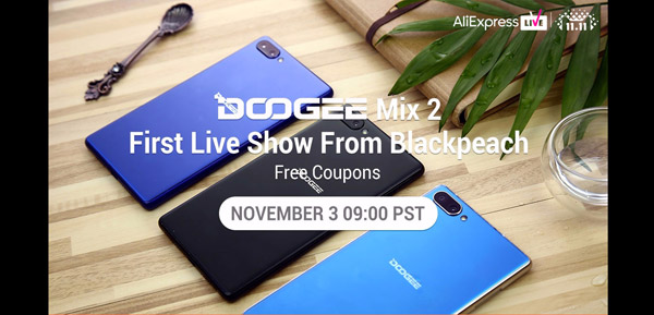 25585 DOOGEE MIX 2 готов дебюту: онлайн-шоу уже сегодня!
