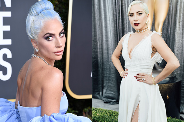45642 Ты ж Леди: Гага и ее модная трансформация во время промотура с Брэдли Купером