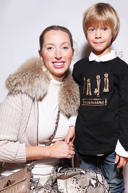 Ульяна Цейтлина с сыном