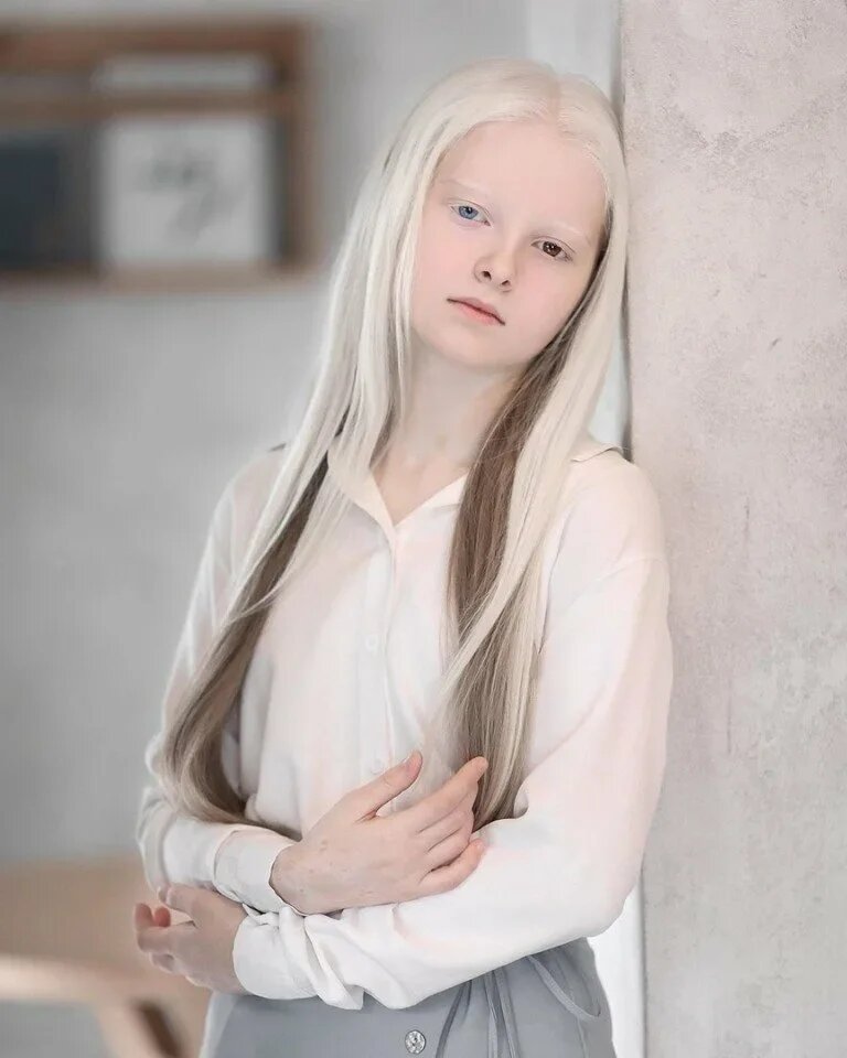 11-летняя Амина имеет неземную внешность, ей пророчат карьеру модели
