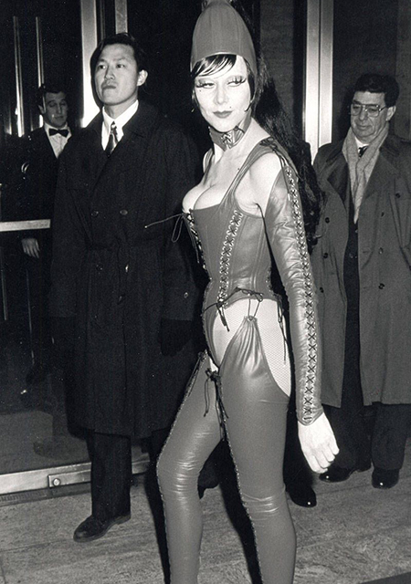Сюзанна Бартш на CFDA Fashion Awards в 1993 году