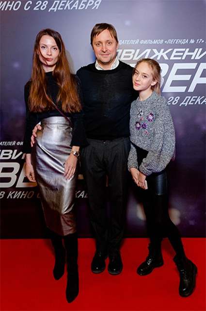 Дарья Баженова, Артем Михалков с дочерью Натальей