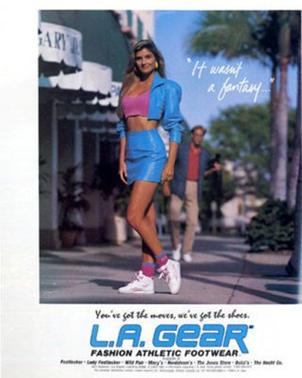Реклама из журнала 1980-х годов
