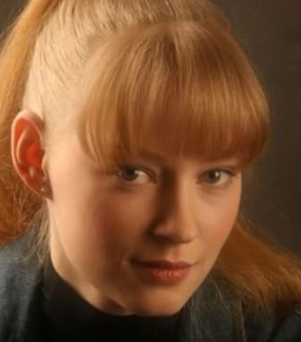Светлана Ходченкова в подростковом возрасте 