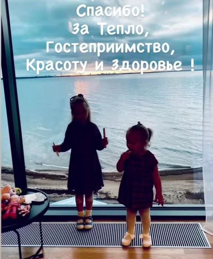 Ольга Литвинова и Константин Хабенский впервые показали своих маленьких дочек