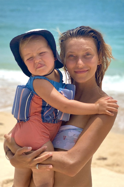 Регина Тодоренко с сыном