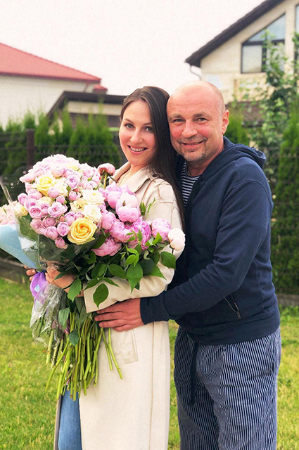 Александр Жулин с женой Натальей