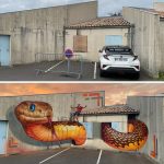 102187 Волшебный мир граффити: 15+ волшебных работ французского художника, превращающего обшарпанные углы в 3D-объекты, пугающие своей реалистичностью