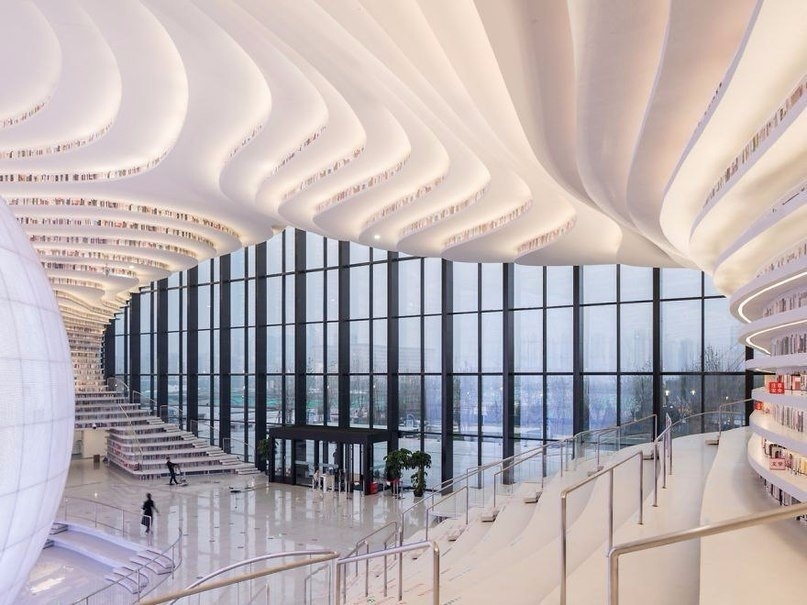 Самая крутая библиотека в мире открылась в Китае