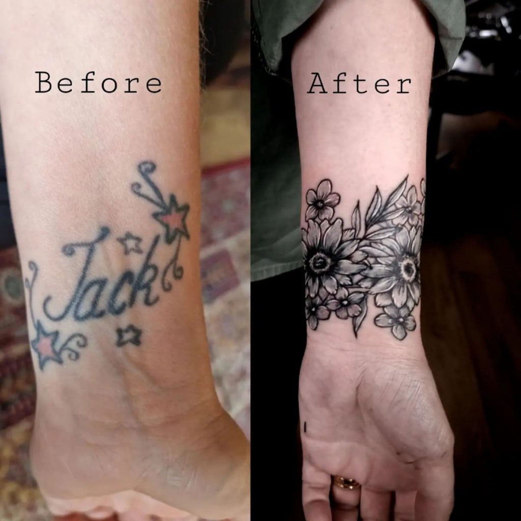 16 старых татуировок, которые мастера смогли перекрыть, и у рисунков на теле появилась вторая жизнь