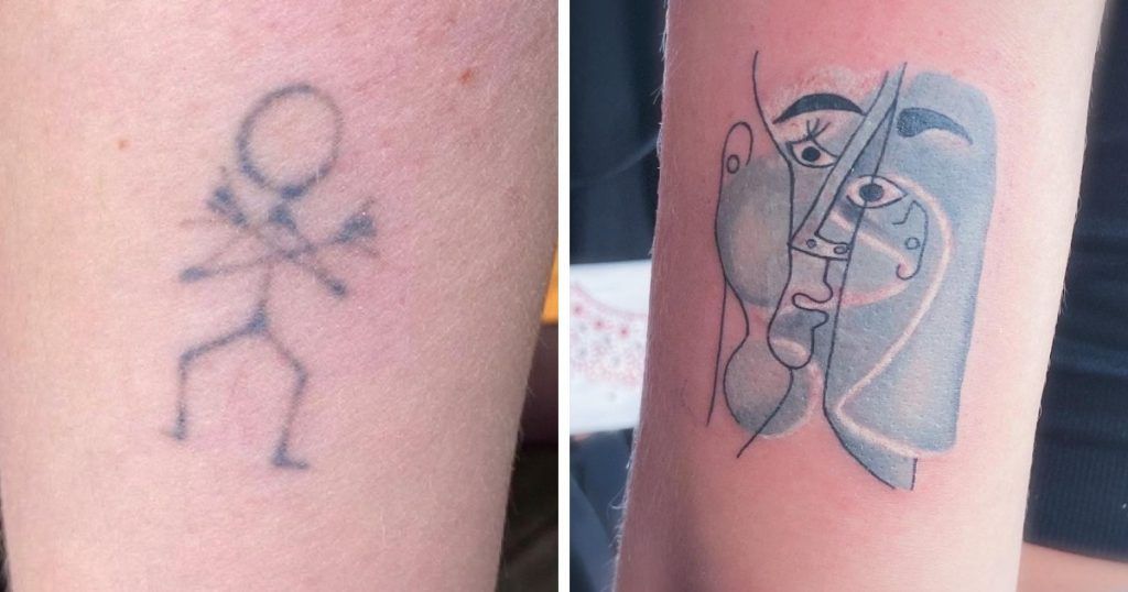 16 старых татуировок, которые мастера смогли перекрыть, и у рисунков на теле появилась вторая жизнь